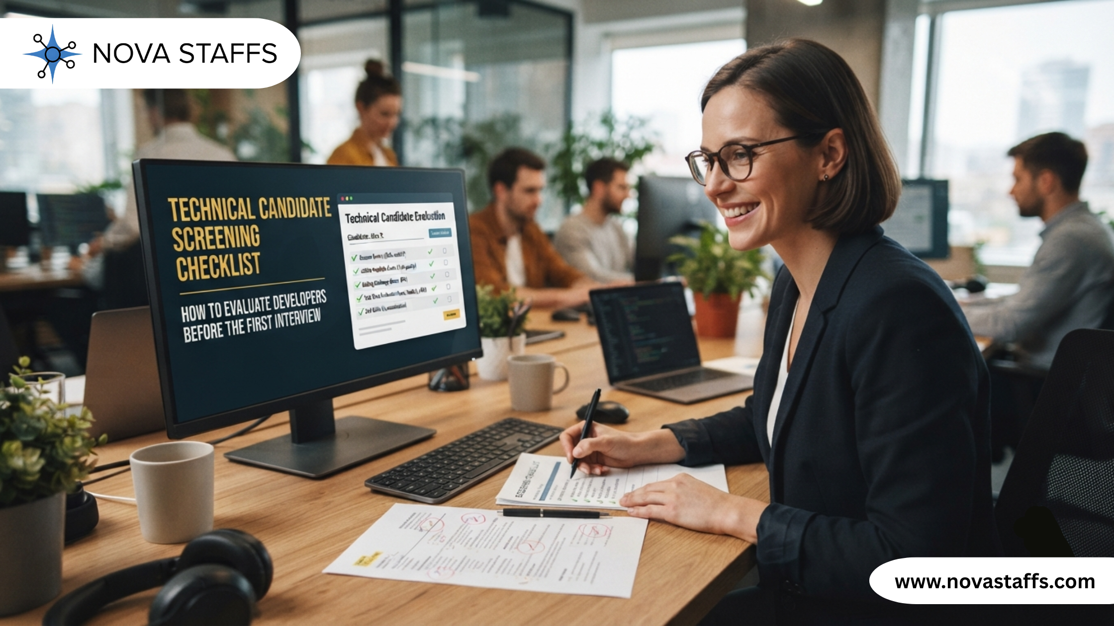Technical Candidate Screening Checklist for IT Recruiters